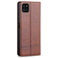 Miniatyrbillede 9 af 11: Glat AZNS Wallet Case - Samsung Galaxy A22 5G Mörkbrun