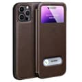 iPhone 14 Pro Fodral  Tidlös design med premiumkänsla Kaffe