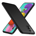 Miniatyrbilde 6 av 11: Stötdämpande Mattbehandlat Skal - Samsung Galaxy A51 Svart