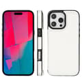 iPhone 16 Pro -  Elegant, Praktiskt och Säkert Plånboksskal Vit