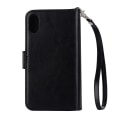 Miniatyrbillede 11 af 11: iPhone XR - Elegant 9-Korts Plånboksfodral med Dubbelfunktion Brun