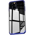 Stötdämpande Effektfullt Silikonskal - iPhone 11 Blå
