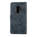 Pikkukuva 8 / 11: Samsung Galaxy S9+ - Silk-Touch Fodral med Plånbok och Skal Svart