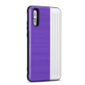 Miniatyrbillede 1 af 11: Huawei P20 - Praktiskt Skal med Korthållare (LEMAN) Lila