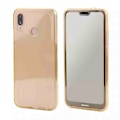 Miniatyrbillede 9 af 10: Dobbelt silikone cover Touch funktion - Huawei P Smart 2019 Svart