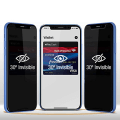 Miniatyrbillede 3 af 11: ProGuard iPhone X/XS Anti-Spy Skärmskydd 9H Svart