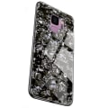 Pikkukuva 1 / 10: Samsung Galaxy S9 - Stilsäkert Stötdämpande Marmor Skal Svart