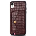 Miniatyrbillede 1 af 11: iPhone XR - Stilrent Skal med Kortfack Brun