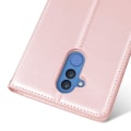 Pikkukuva 6 / 11: Mate 20 Lite - Elegantti PU-nahkainen lompakkokotelo Hanmanilta Svart