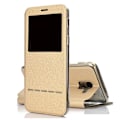 Pikkukuva 1 / 11: Hi-Q Smartfodral med Svarsfunktion till Samsung Galaxy J6 2018 Guld