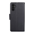 Pikkukuva 1 / 11: Samsung Galaxy A35 5G - Färgat Plånboksfodral 3-fack Svart