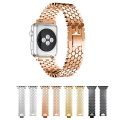 Miniatyrbilde 8 av 11: Robust lenke for Apple Watch 38mm "3/2/1" (Rustfritt stål) Svart