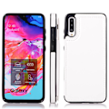Miniatyrbillede 3 af 11: Samsung Galaxy A70 - Elegant Skal med Korthållare Mörkblå