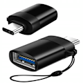 Pikkukuva 1 / 7: USB-C till USB-A 3.0 Adapter - För data och laddning
