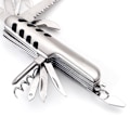 Miniatyrbillede 4 af 7: Smidig 11 i 1 Multifunktionell Fickkniv Verktyg Silver