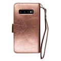 Miniatyrbillede 3 af 11: Samsung Galaxy S10 - Kraftfullt Smart Plånboksfodral Svart