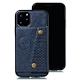 Pikkukuva 1 / 11: Smidigt Skyddsskal med Korthållare - iPhone 11 Pro Max Mörkblå