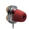 Pikkukuva 6 / 11: LANGSDOM Dubbla Högtalare In-ear Genomskinlig