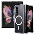 Pikkukuva 2 / 5: Skyddande (Floveme) Skal - Samsung Galaxy Z Fold 4 Genomskinlig