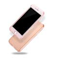 Miniatyrbillede 6 af 10: iPhone 6/6S Plus - Dubbelt Silikonfodral (TOUCHFUNKTION) Svart