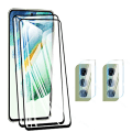 Miniatyrbild 3 av 11: 3-PACK Skärmskydd + Kameralinsskydd 2.5D HD 0,3mm Galaxy S22 Transparent