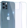 Miniatyrbillede 5 af 11: 2-PACK 3-in-1 Fram- & Baksida Kameralinsskydd iPhone 12 Pro Max Transparent/Genomskinlig