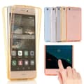 Huawei P Smart 2018 - Praktiskt Dubbelsidigt Silikonskal Rosa