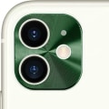Miniatyrbillede 7 af 9: iPhone 11 Premium HD Bakre Kameralinsskydd Metalram Al Alloy Silver