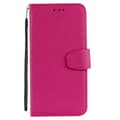 Samsung Galaxy A9 2018 - Skyddande Nkobee Plånboksfodral Rosa Rosa