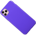 Pikkukuva 1 / 11: iPhone 11 Pro Max - Silikonskal Mörklila