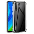 Stötdämpande Silikonskal - Huawei P Smart 2021 Transparent/Genomskinlig