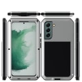 Miniatyrbilde 1 av 11: Kraftigt 360-Skyddsfodral i Aluminium - Samsung Galaxy S23 Plus Silver