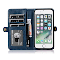 Miniatyrbillede 9 af 11: Smart Dubbelt Plånboksfodral - iPhone 7 Svart
