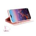 Pikkukuva 3 / 8: Huawei P20 - Plånboksfodral i PU-Läder av Hanman Rosa