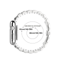 Pikkukuva 4 / 9: Apple Watch 44mm - Stilren stållänk Svart