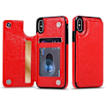 Pikkukuva 1 / 11: iPhone XS Max - M-Safe Kuori Lompakolla Röd