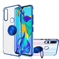 Miniatyrbilde 6 av 10: Huawei P30 Lite - FLOVEME Silikonskal med Ringhållare Svart