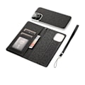 Miniatyrbillede 7 af 11: Glat Floveme Wallet Case - iPhone 12 Pro Max Guld
