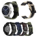 Miniatyrbild 11 av 11: Stilsäkert Nylonarmband - Samsung Galaxy Watch S3 Frontier Svart 22mm