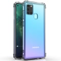 Pikkukuva 2 / 11: Elegant Silikonskal - Samsung Galaxy A21S Svart/Guld