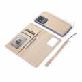 Miniatyrbillede 1 af 11: Samsung Galaxy S20 Ultra - Smidigt Stilsäkert Plånboksfodral Guld