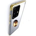 Miniatyrbillede 1 af 11: Samsung Galaxy A71 - Genomtänkt Silikonskal med Ringhållare Guld