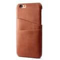 iPhone 6/6S Skal med Korthållare i Retrodesign Brun