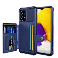 Pikkukuva 4 / 10: Käytännöllinen ja kestävä kuori korttipaikalla - Samsung Galaxy A53 5G Grön