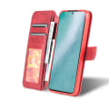 Miniatyrbilde 9 av 11: Smidigt Plånboksfodral - Samsung Galaxy S21 FE Röd