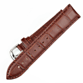 Miniatyrbillede 10 af 11: Stilsäkert Retro-Design-Design Klockarmband i PU-Läder Brun 12mm