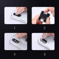 Miniatyrbilde 8 av 8: Kameralinsskydd Standard HD Xiaomi Mi 11 Transparent/Genomskinlig