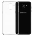 Pikkukuva 4 / 9: Smart Skyddsskal i Silikon (Ruff-Grip) - Samsung Galaxy J6 2018 Transparent/Genomskinlig