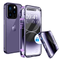 Miniatyrbilde 3 av 11: Dubbelsidigt Magnetskal - iPhone 14 Pro Silver