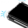 Miniatyrbild 7 av 11: Robust Stöttåligt Silikonskal - Huawei P Smart Z Transparent/Genomskinlig